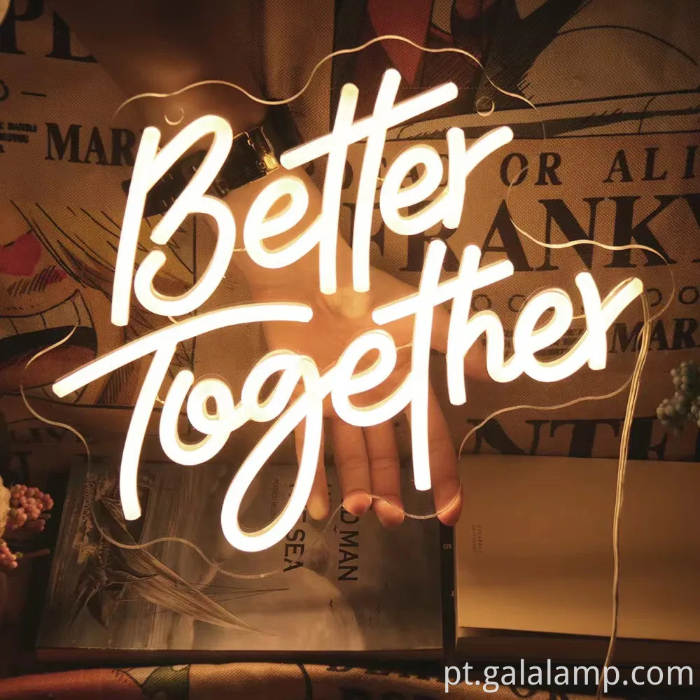 Sign de néon LED vibrante para comemorações divertidas de aniversário